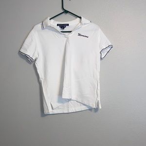White Polo Golf Shirt